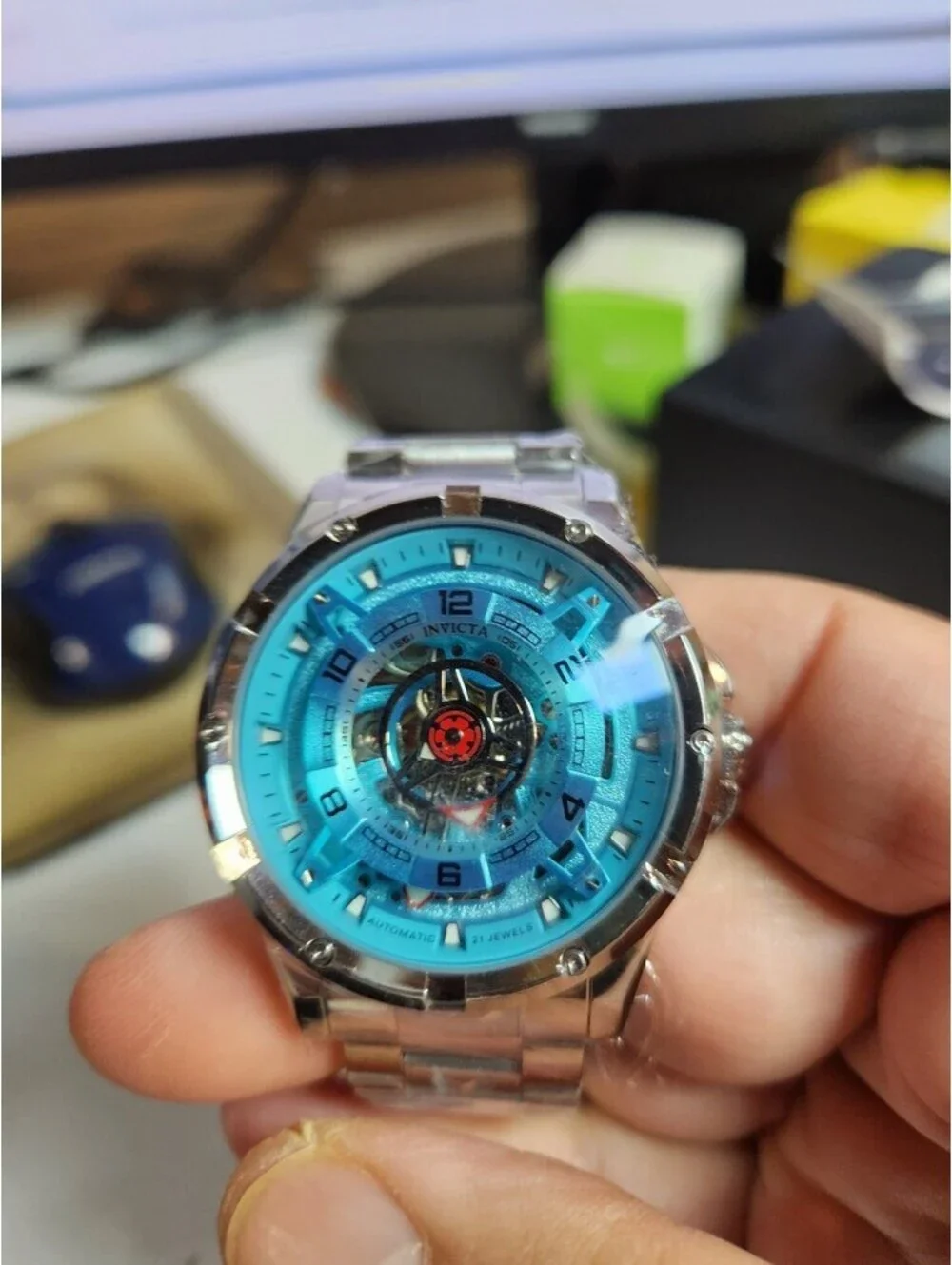 Invicta Racing Interpoint Automatic Men's Watch - 43.5mm, Steel (70084)